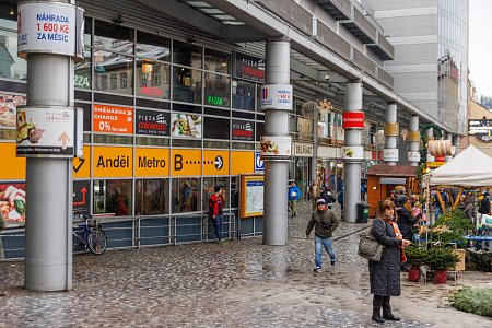 Metro Anděl (10 min)